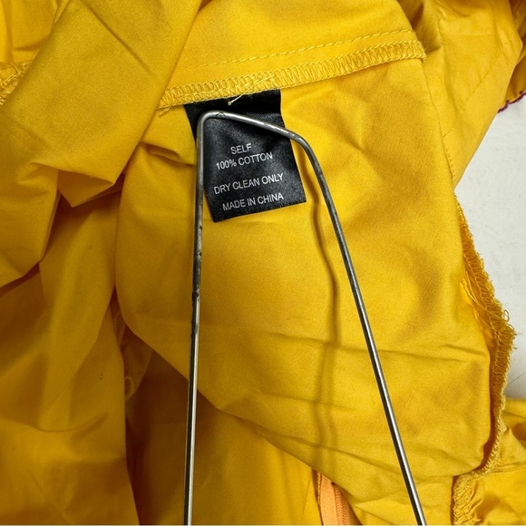 CYNTHIA ROWLEY Yellow Dress HIGH/LOW - Picture 9 of 13